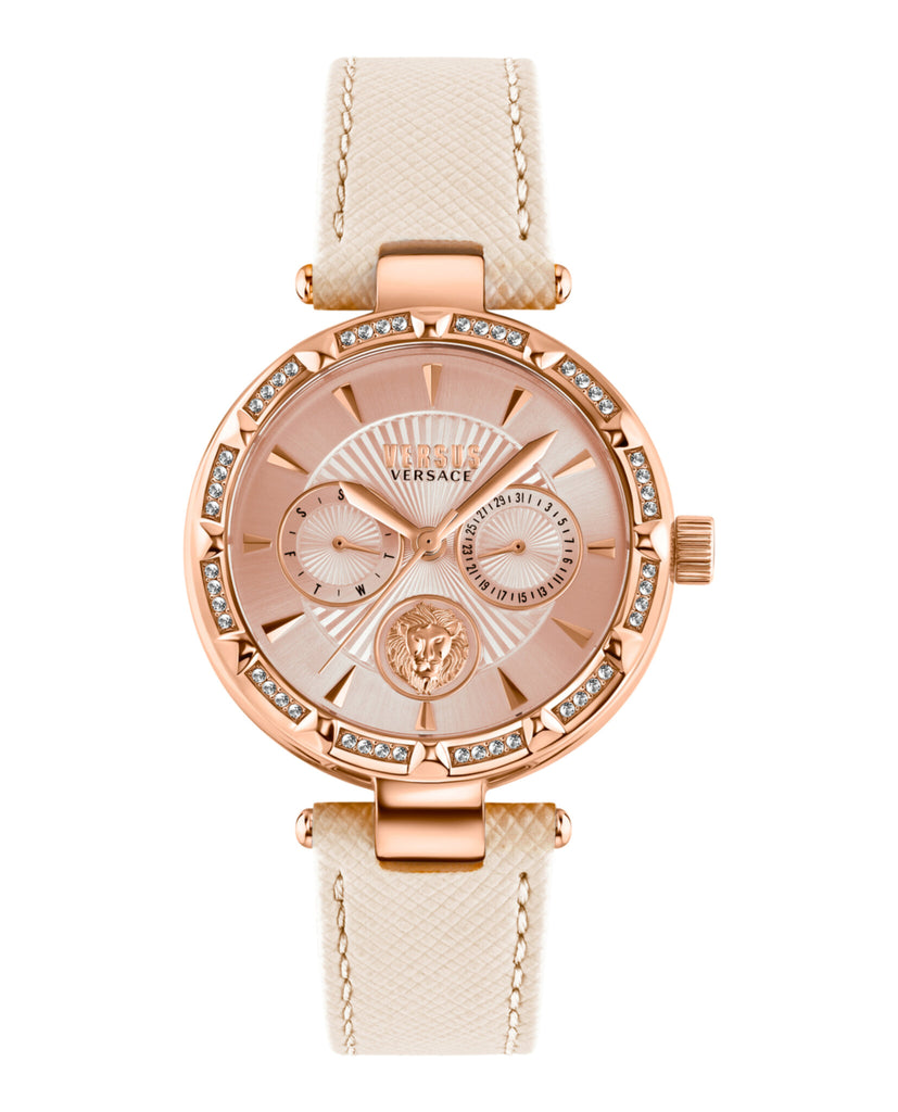 Sertie Crystal Multifunction Watch
