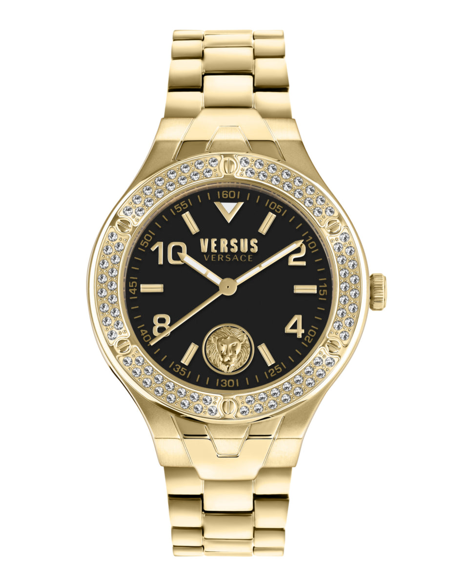 VERSUS VERSACE 腕時計 ゴールド 送料無料 VERSACE VERSUS ヴェルサーチ ヴェルサス 正規品 メンズ
