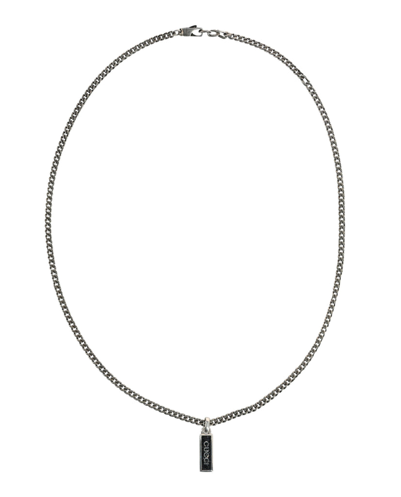 Enamel Pendant Necklace