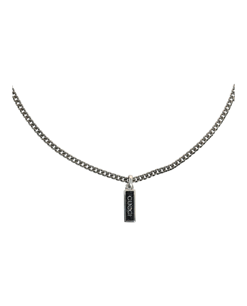 Enamel Pendant Necklace
