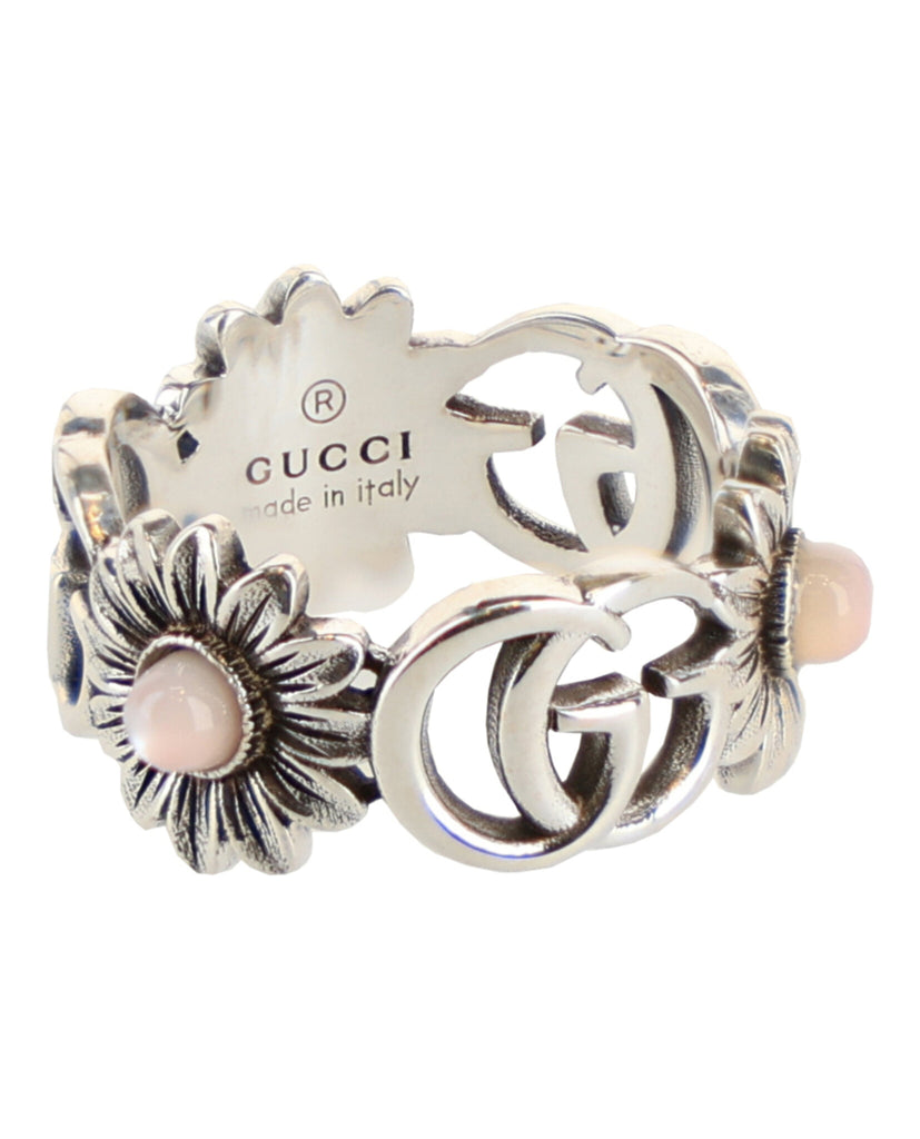 GG Marmont Mother-of-Pearl Ring