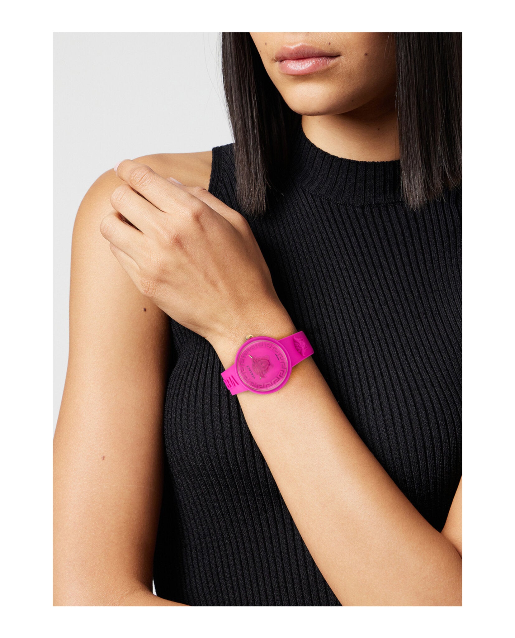 Medusa Pop Silicone Watch