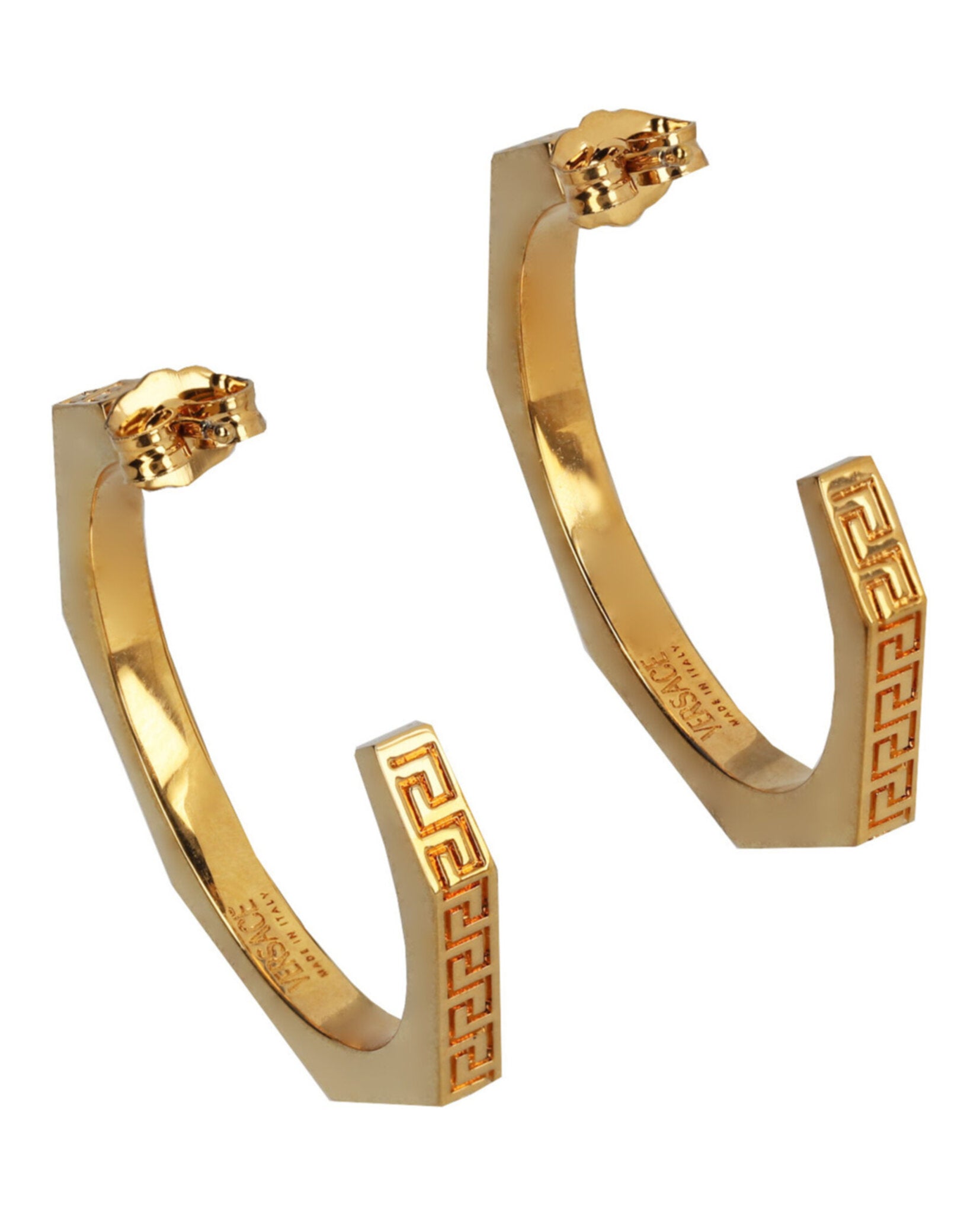 Greca Hoop Earrings