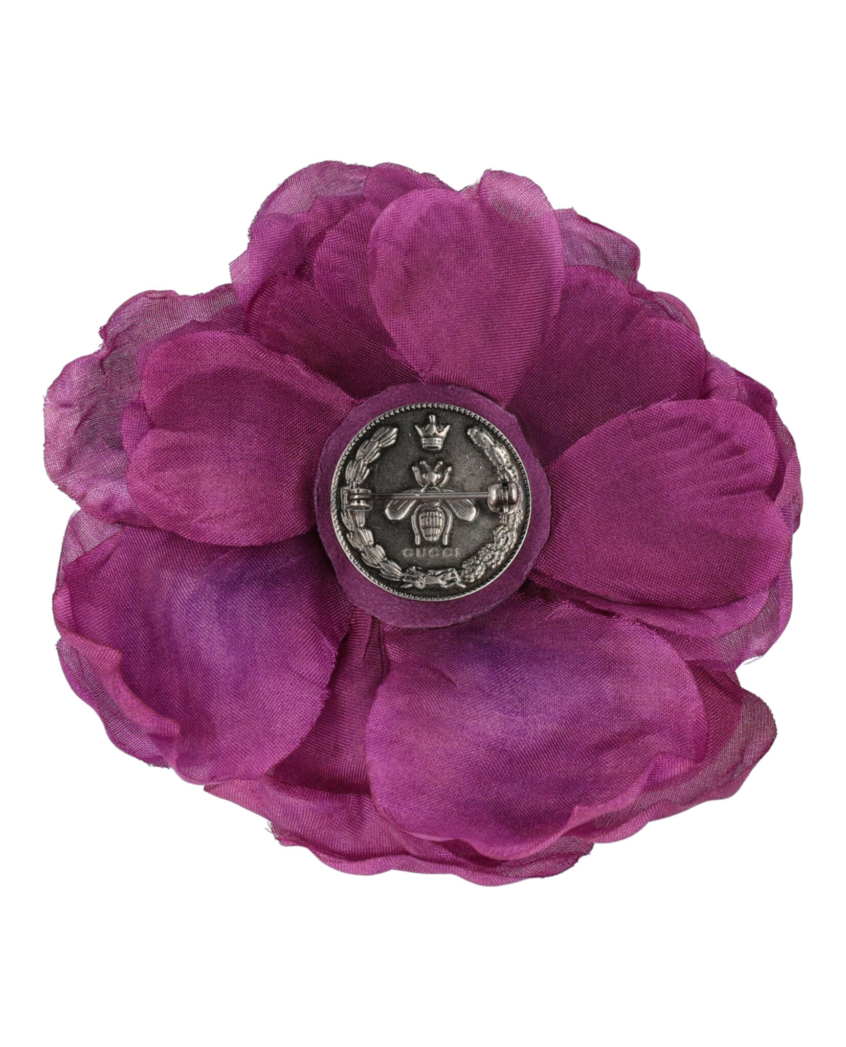 Silk Flower Brooch