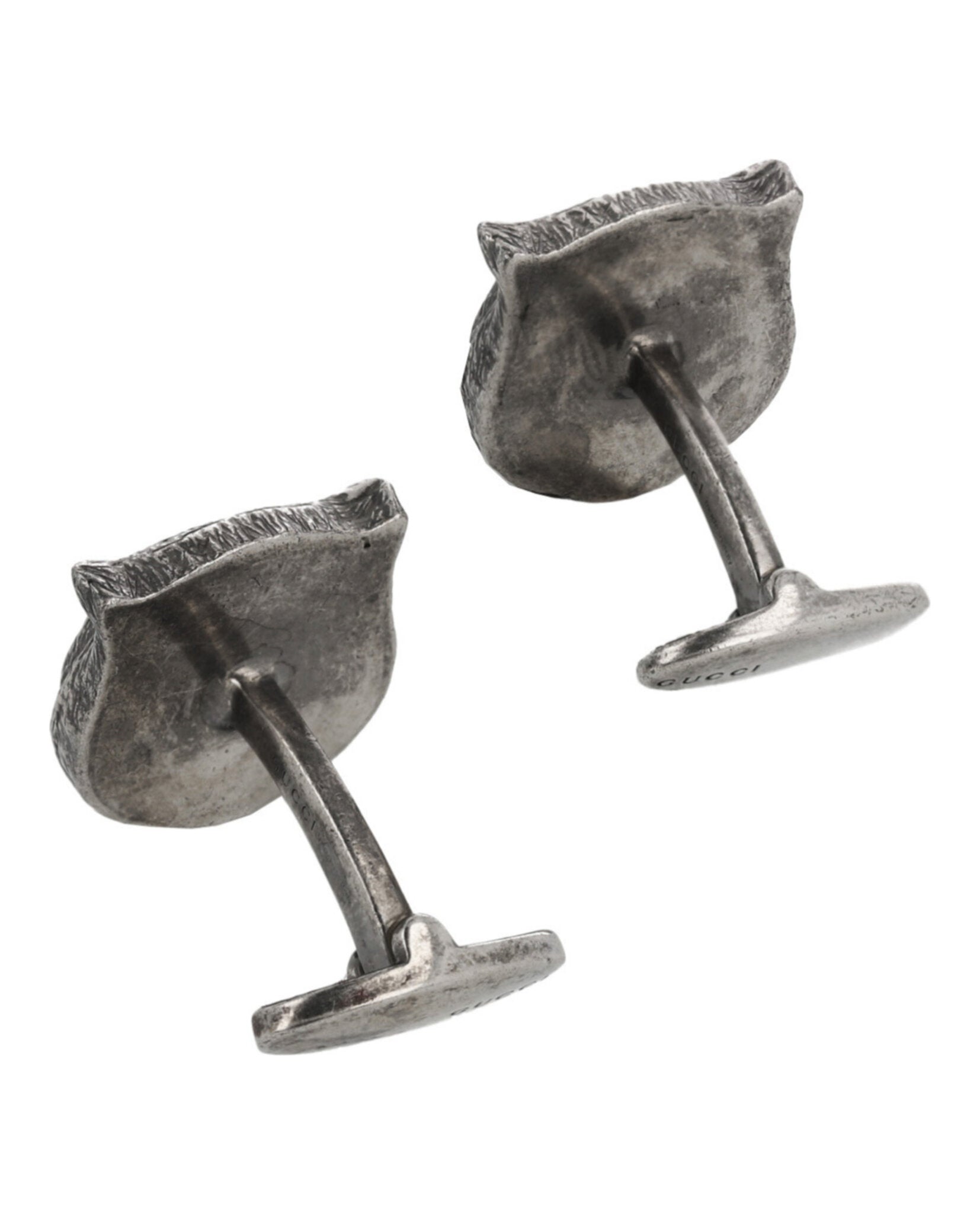 Tiger Sterling Silver Cufflinks