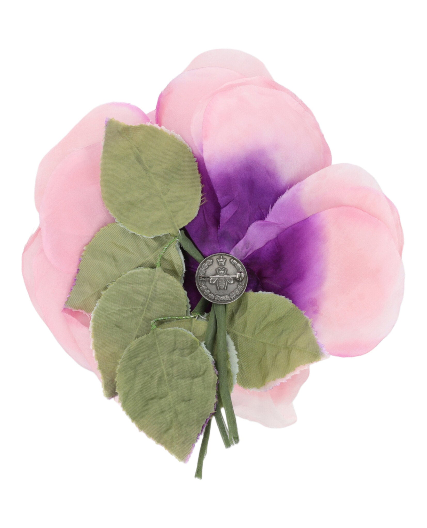 Silk Flower Brooch