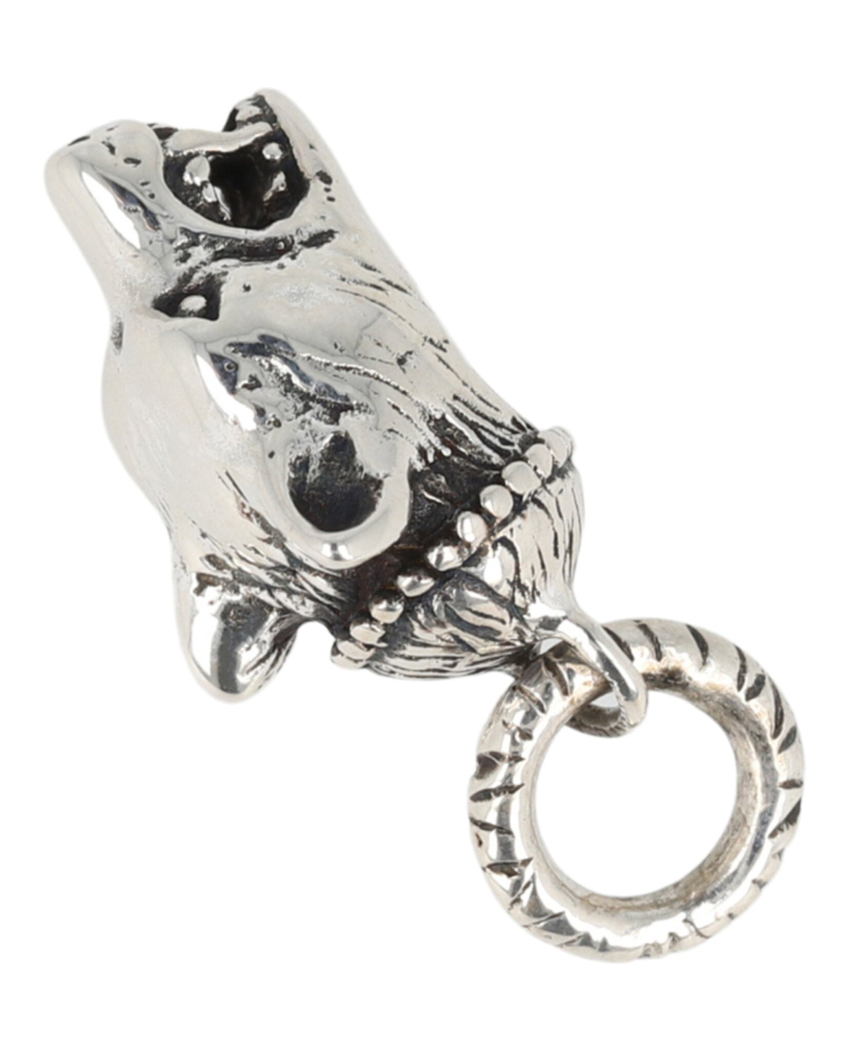 Anger Forest Wolf Head Charm