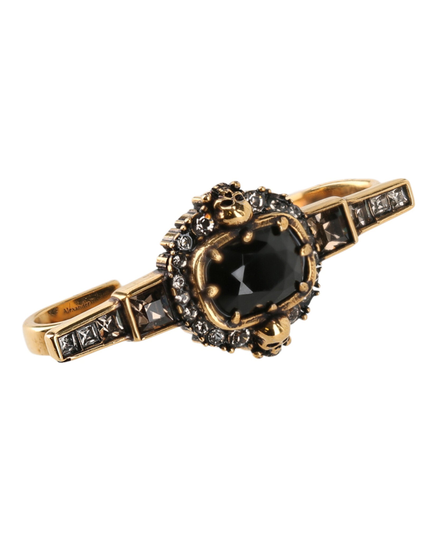 Jeweled Stick Bar Ear Cuff