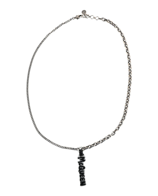 Graffiti Chain Necklace