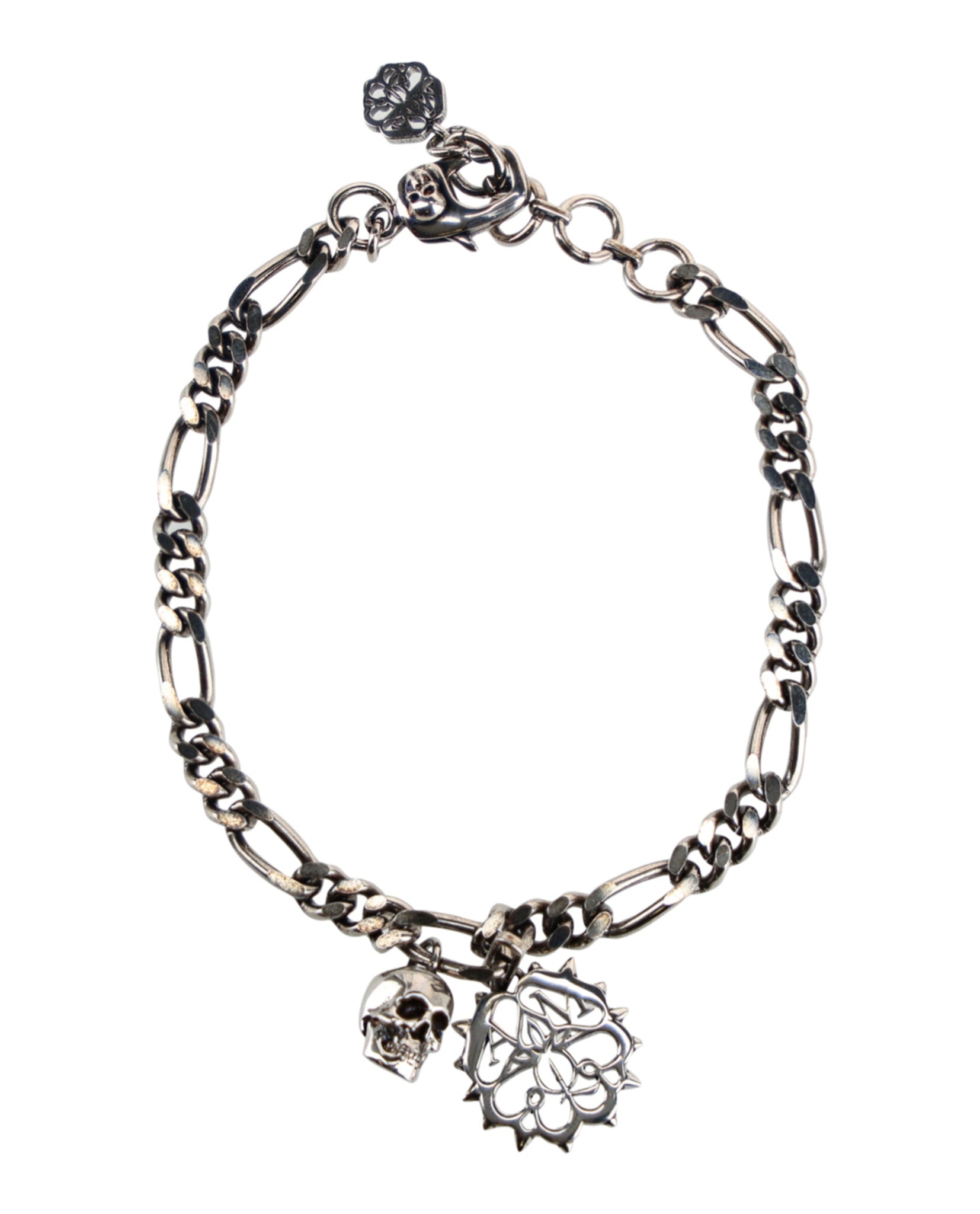Studded Seal and Skull Bracelet
