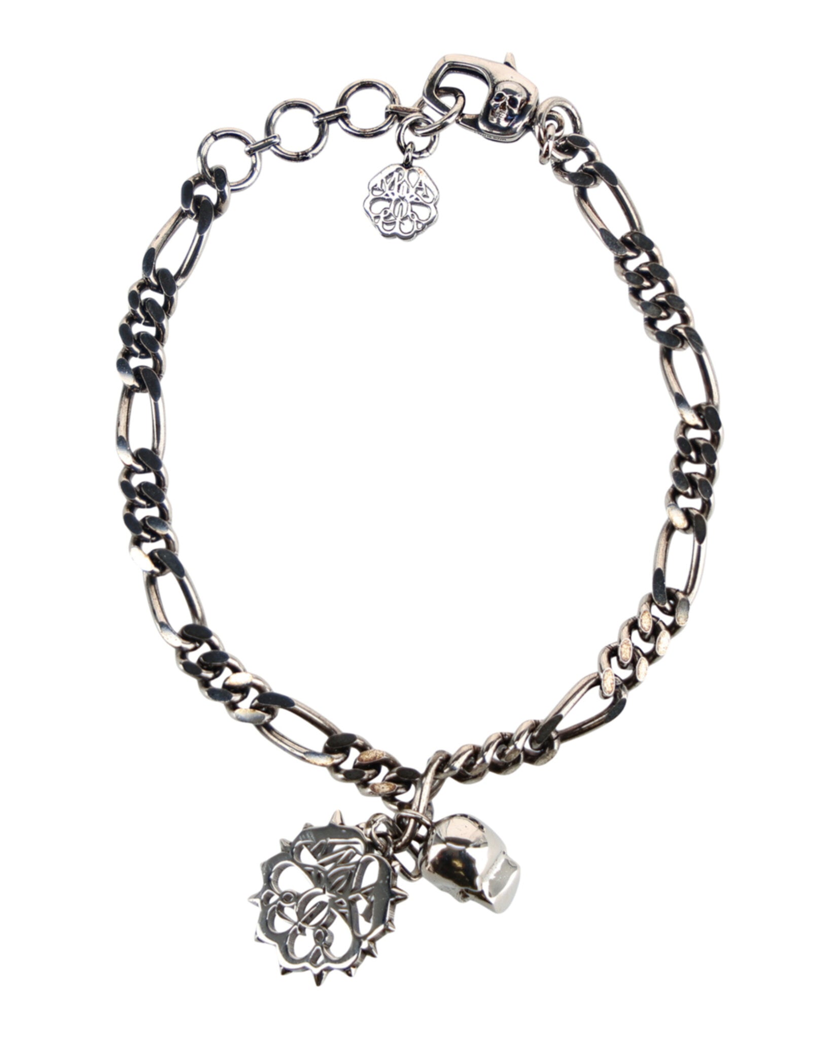 Studded Seal and Skull Bracelet