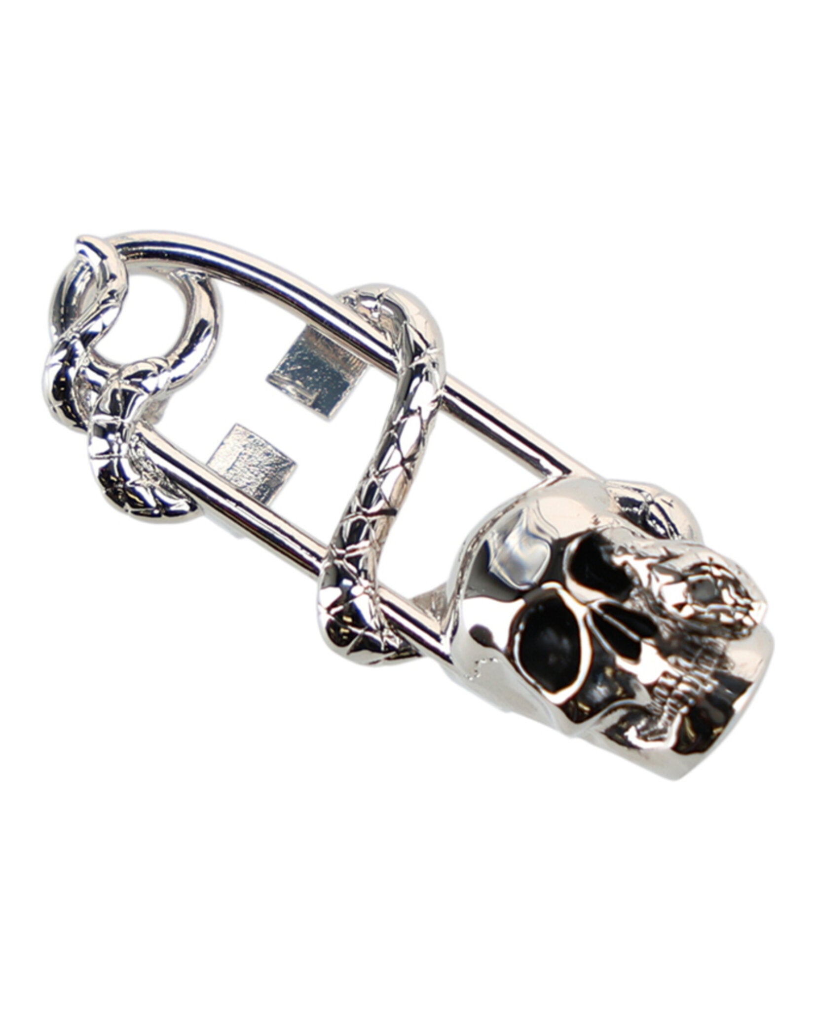 Skull and Snake Sneaker Charm