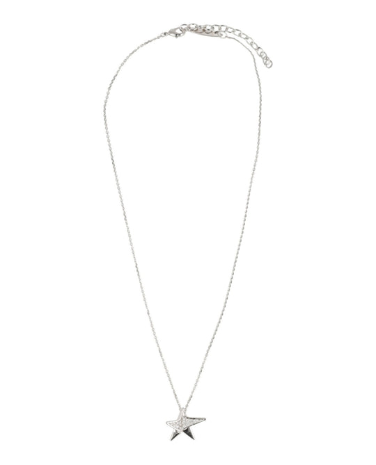 Crystal Embellished Star Necklace