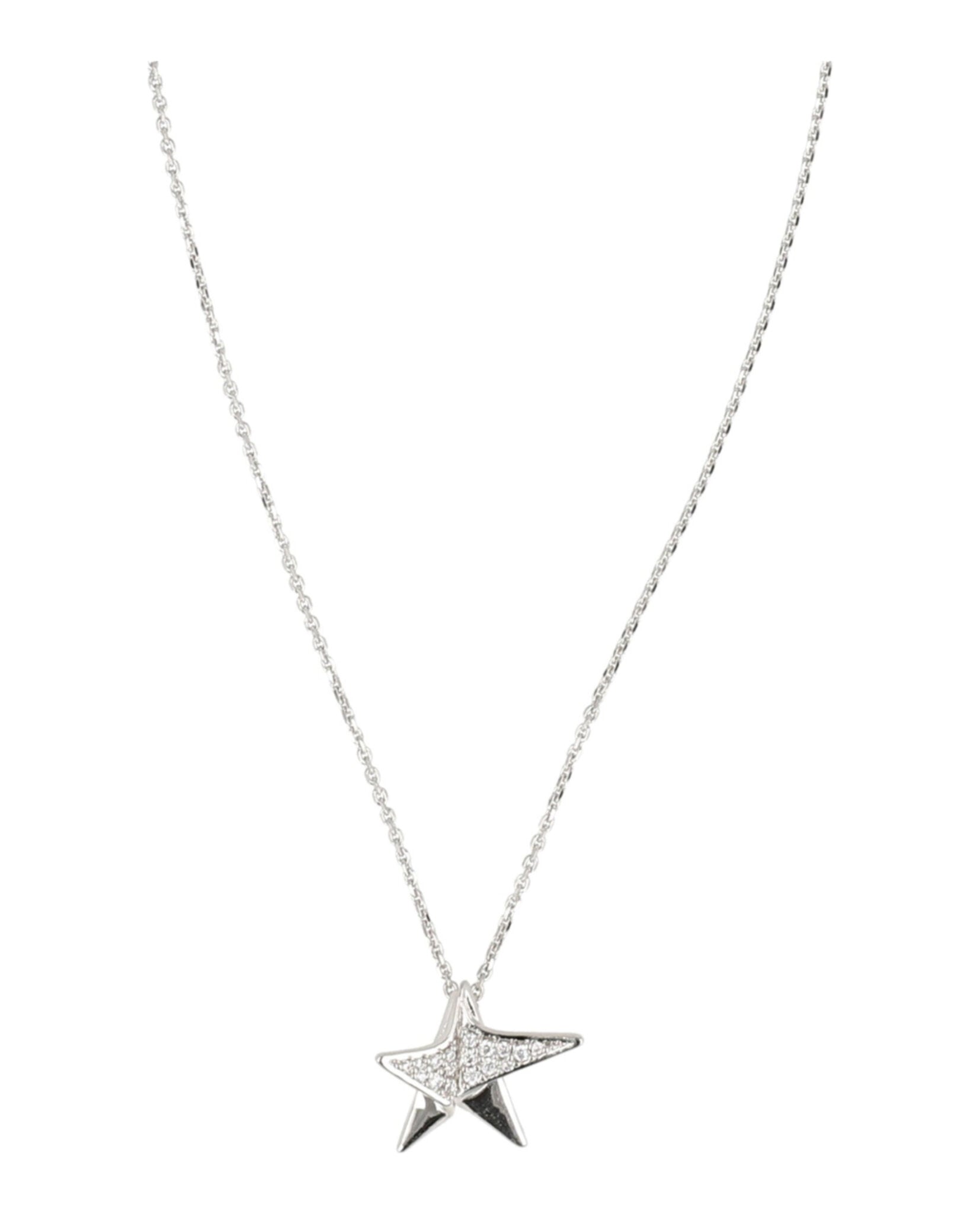 Crystal Embellished Star Necklace