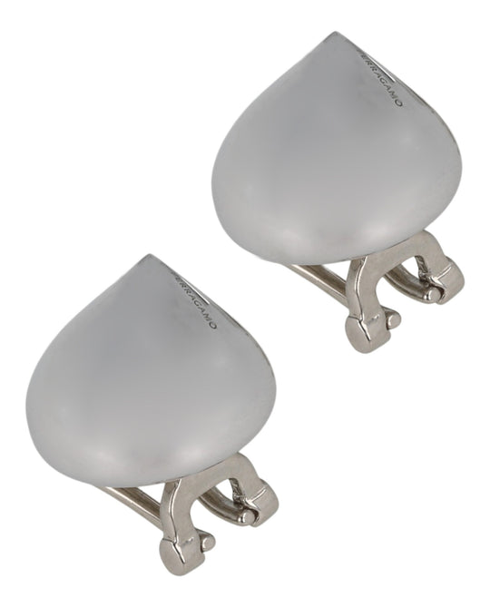 Small Sculptural Clip on Earrings