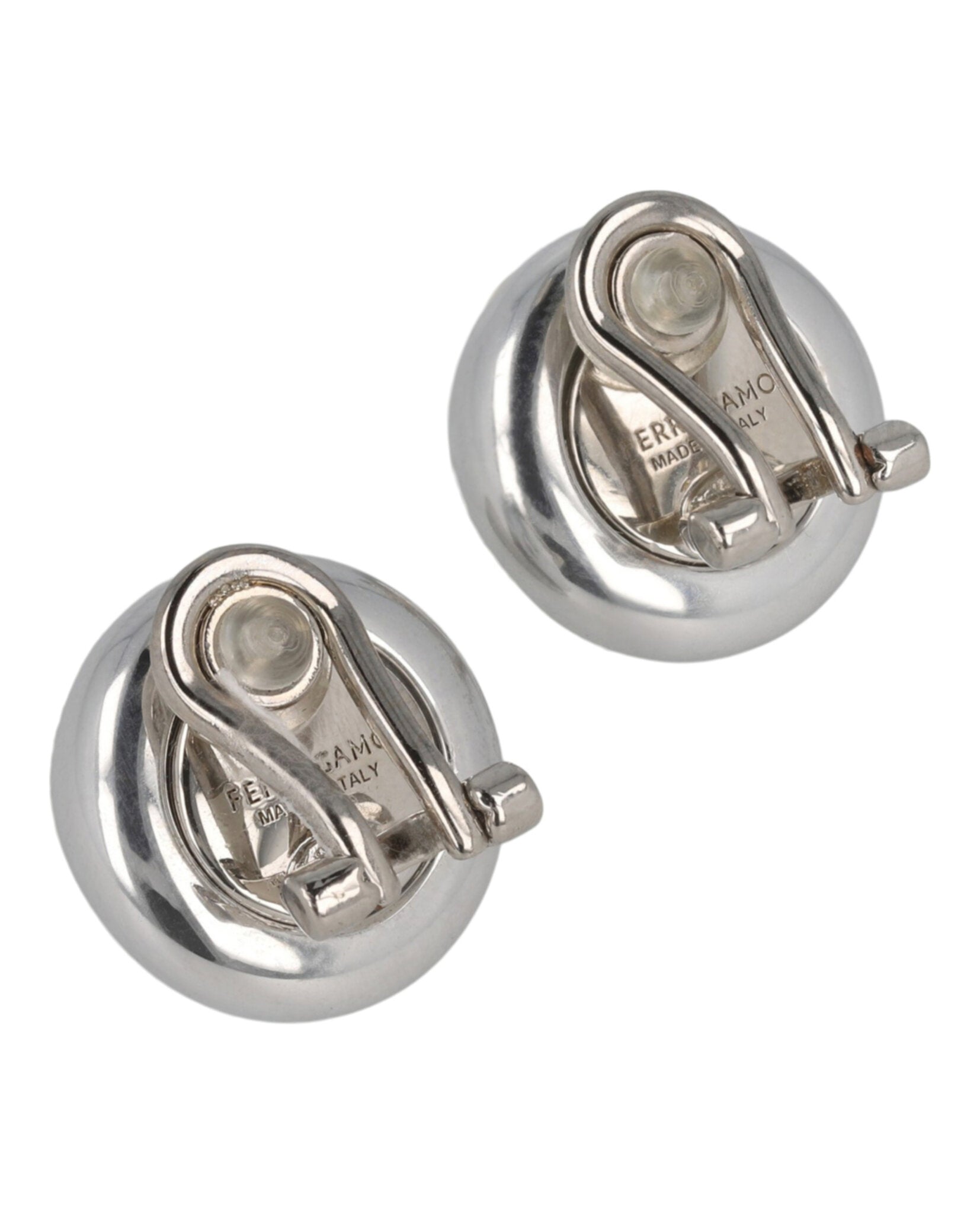 Small Sculptural Clip on Earrings