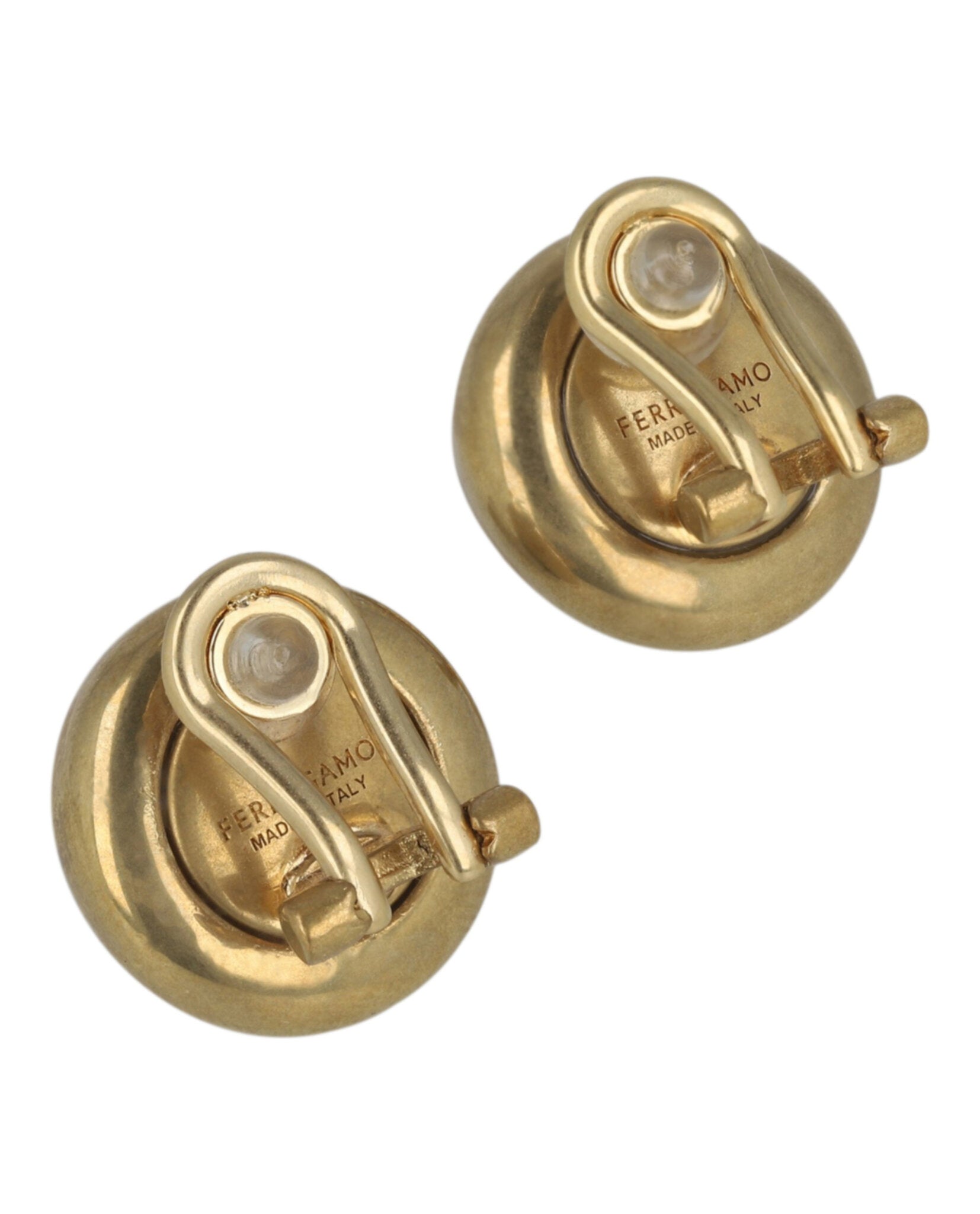 Small Sculptural Clip on Earrings
