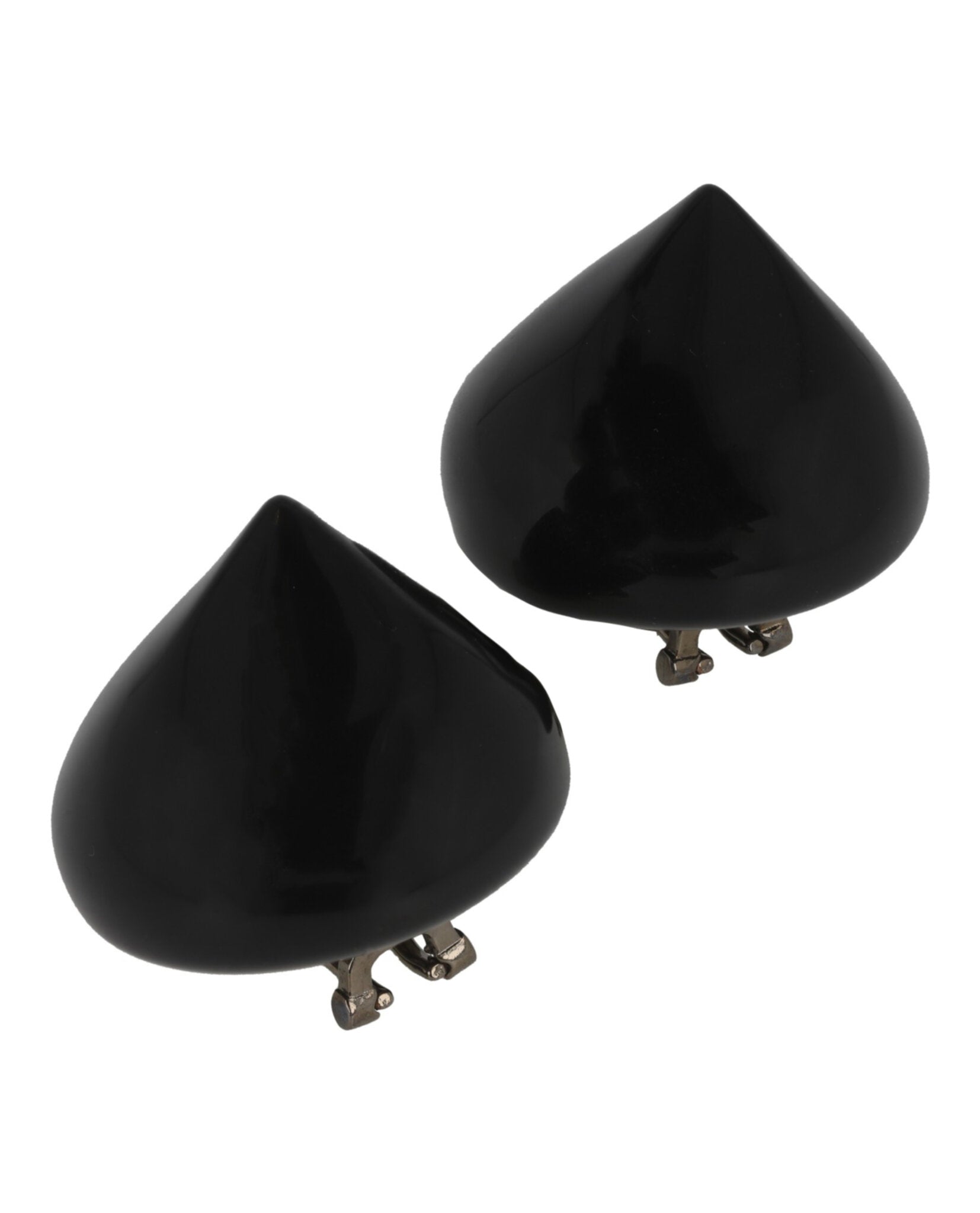 Large Sculptural Clip on Earrings
