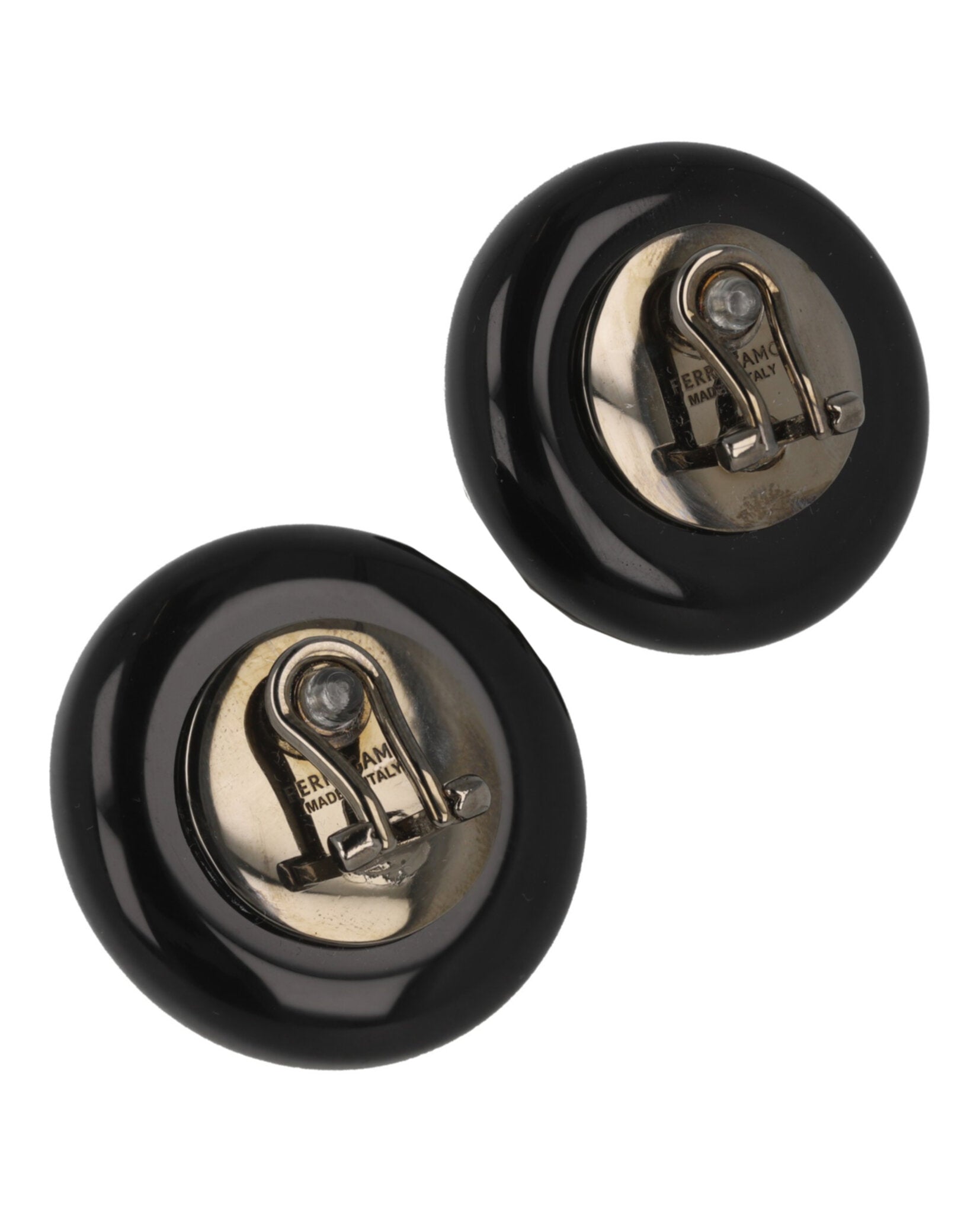Large Sculptural Clip on Earrings