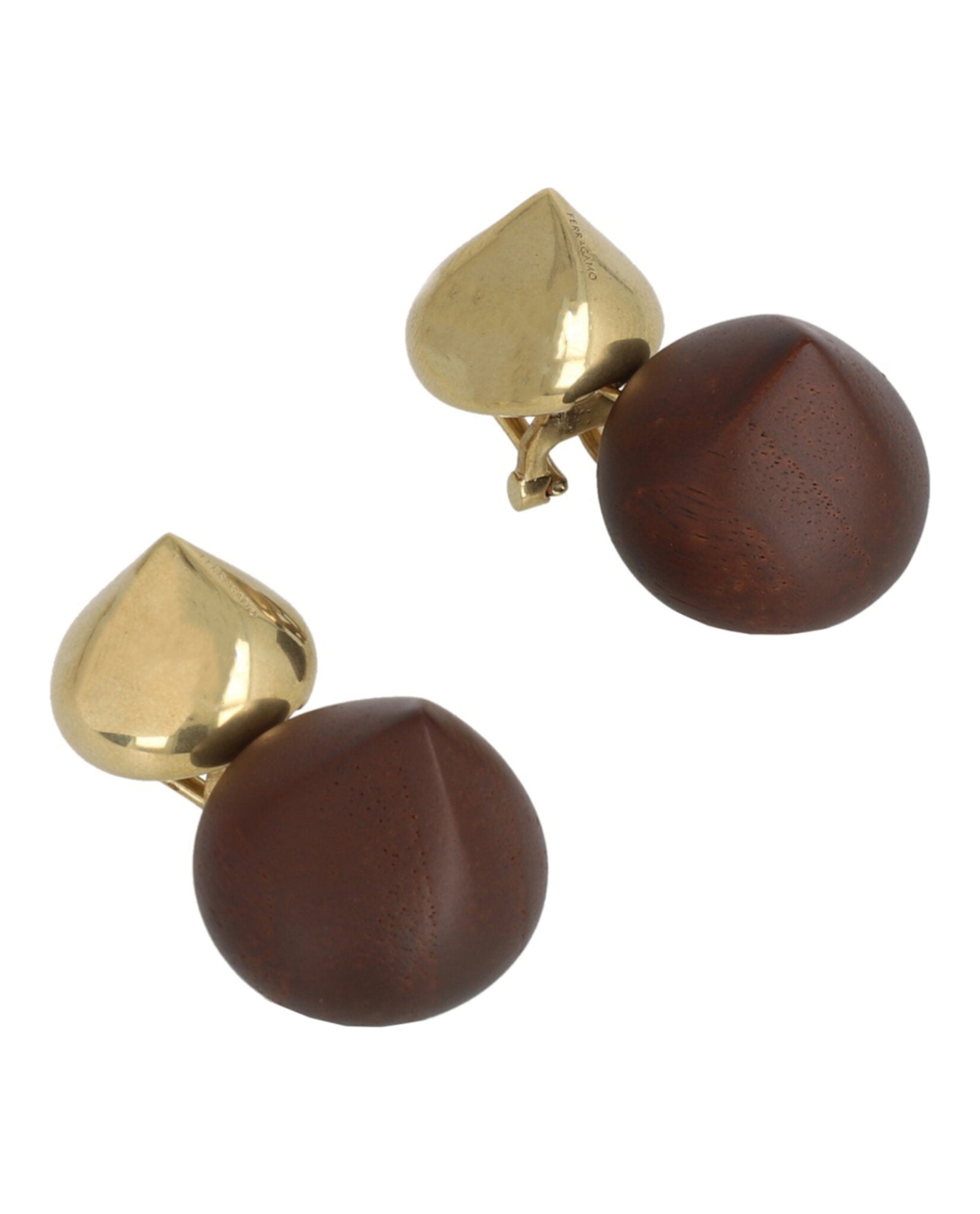 Sculptural Clip on Earrings