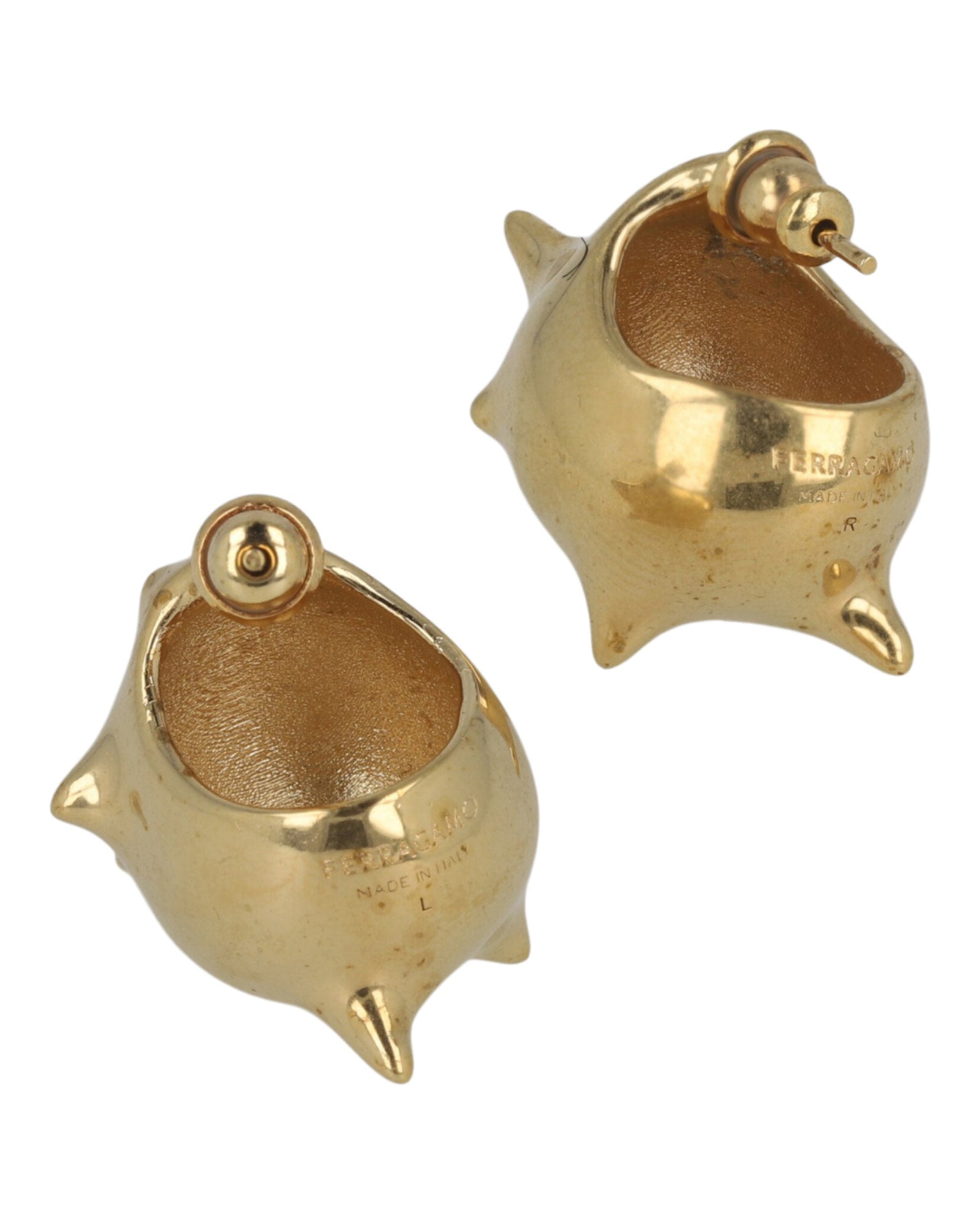 Rock Huggie Earrings