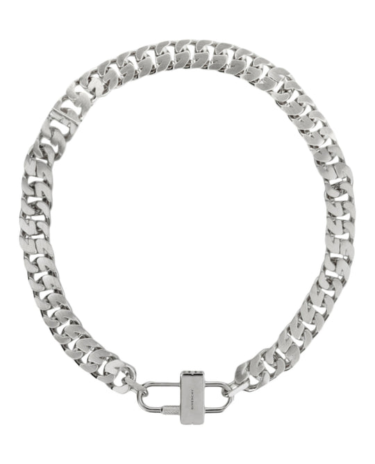 G Chain Lock Necklace
