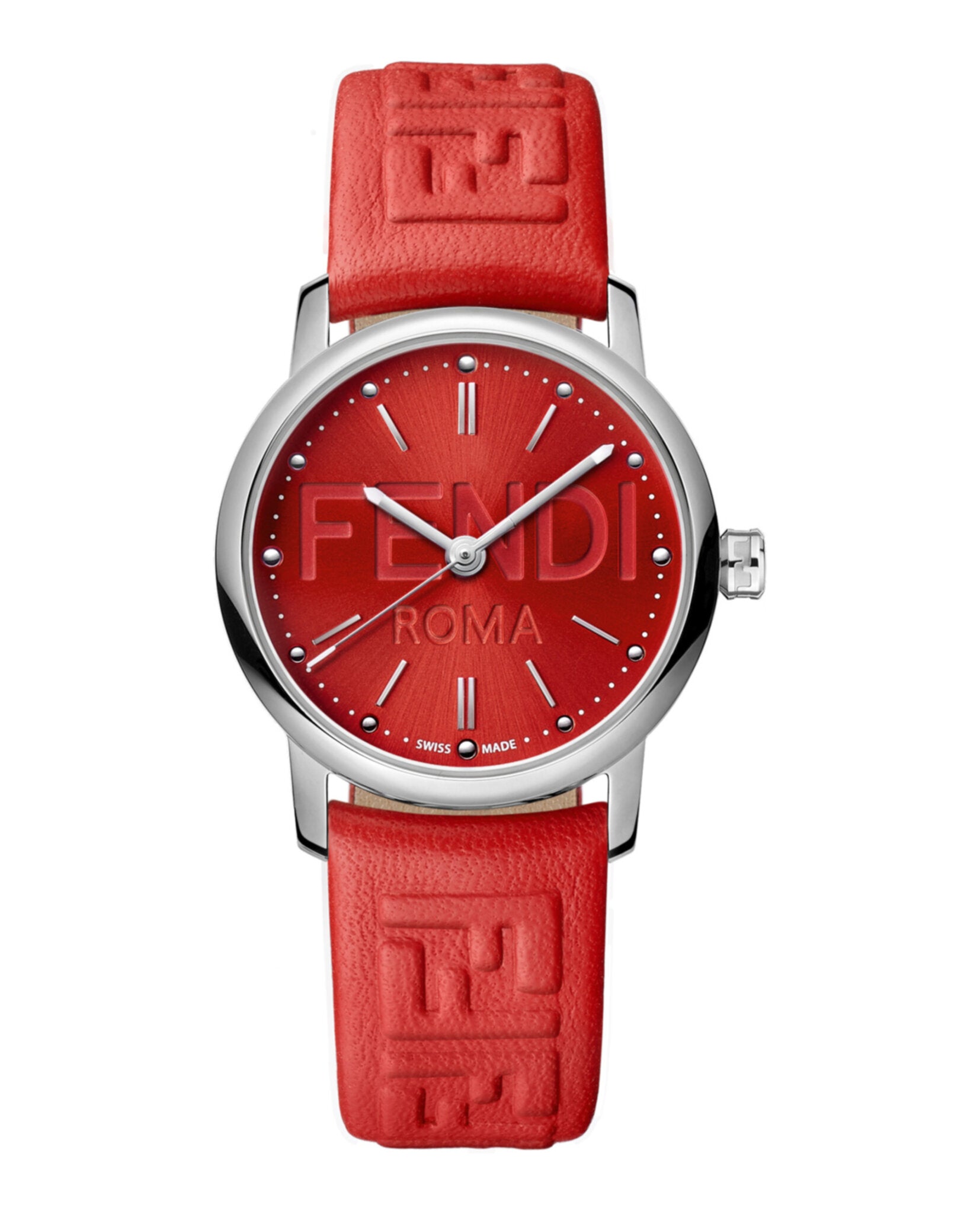Forever Fendi Leather Watch