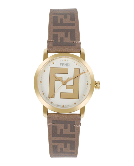 Forever Fendi Leather Watch