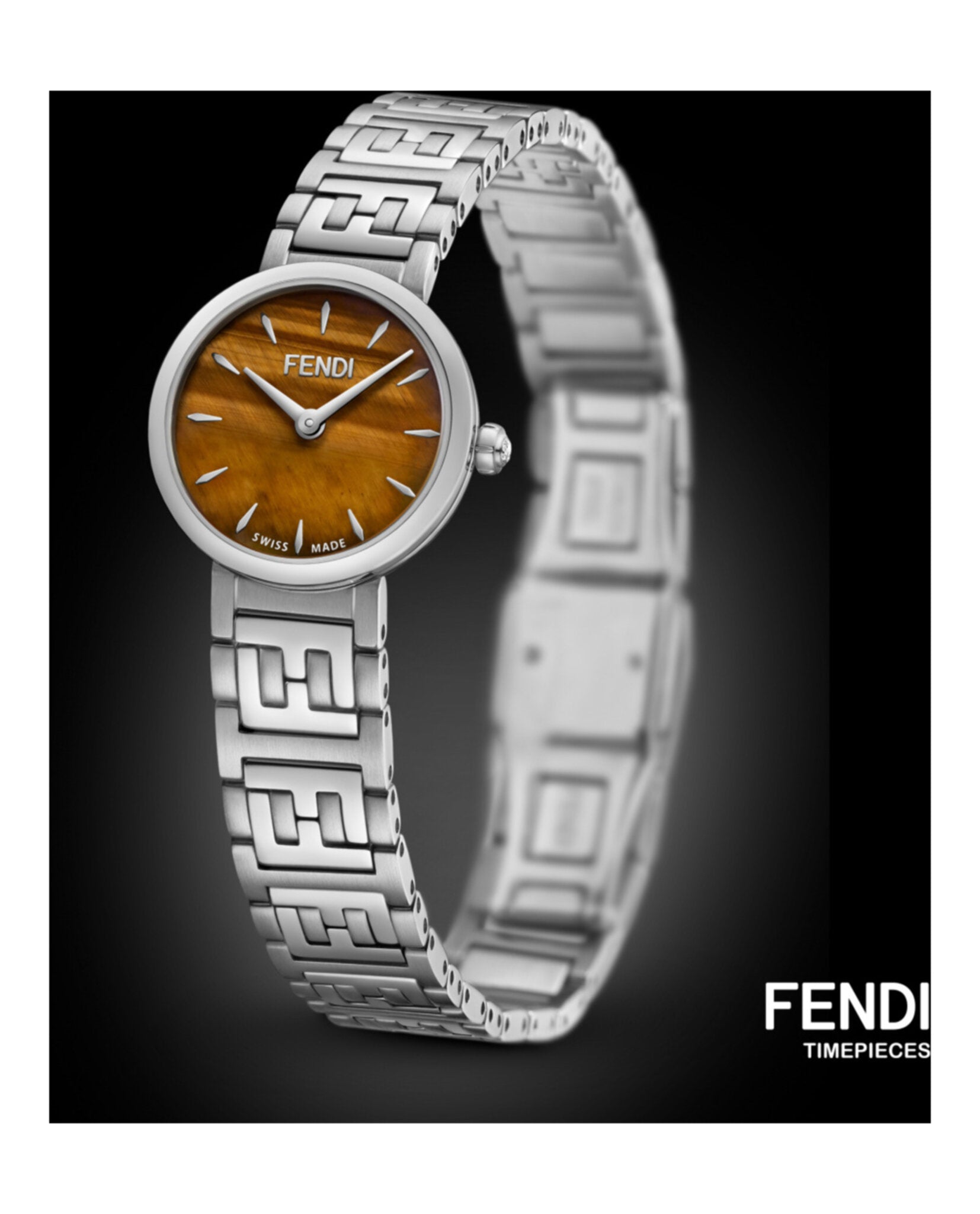 Forever Fendi Diamond Watch