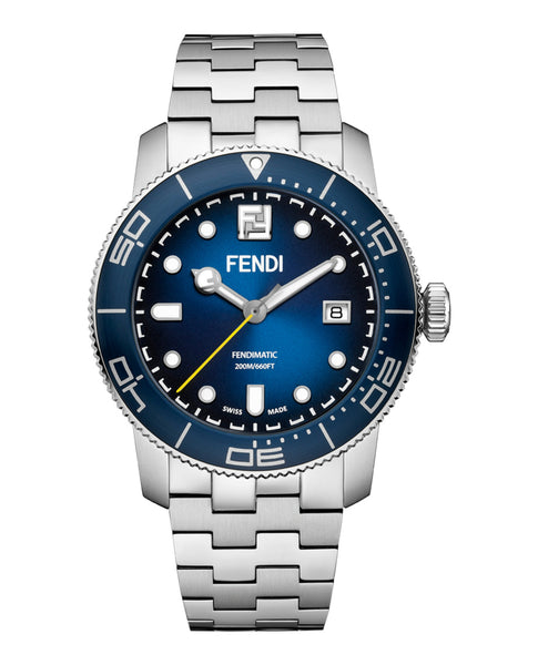 【FENDI】O'Lock オーバル ブルー文字盤 ダイヤモンド ウォッチ Fendi Womens Watches | Direct Luxury