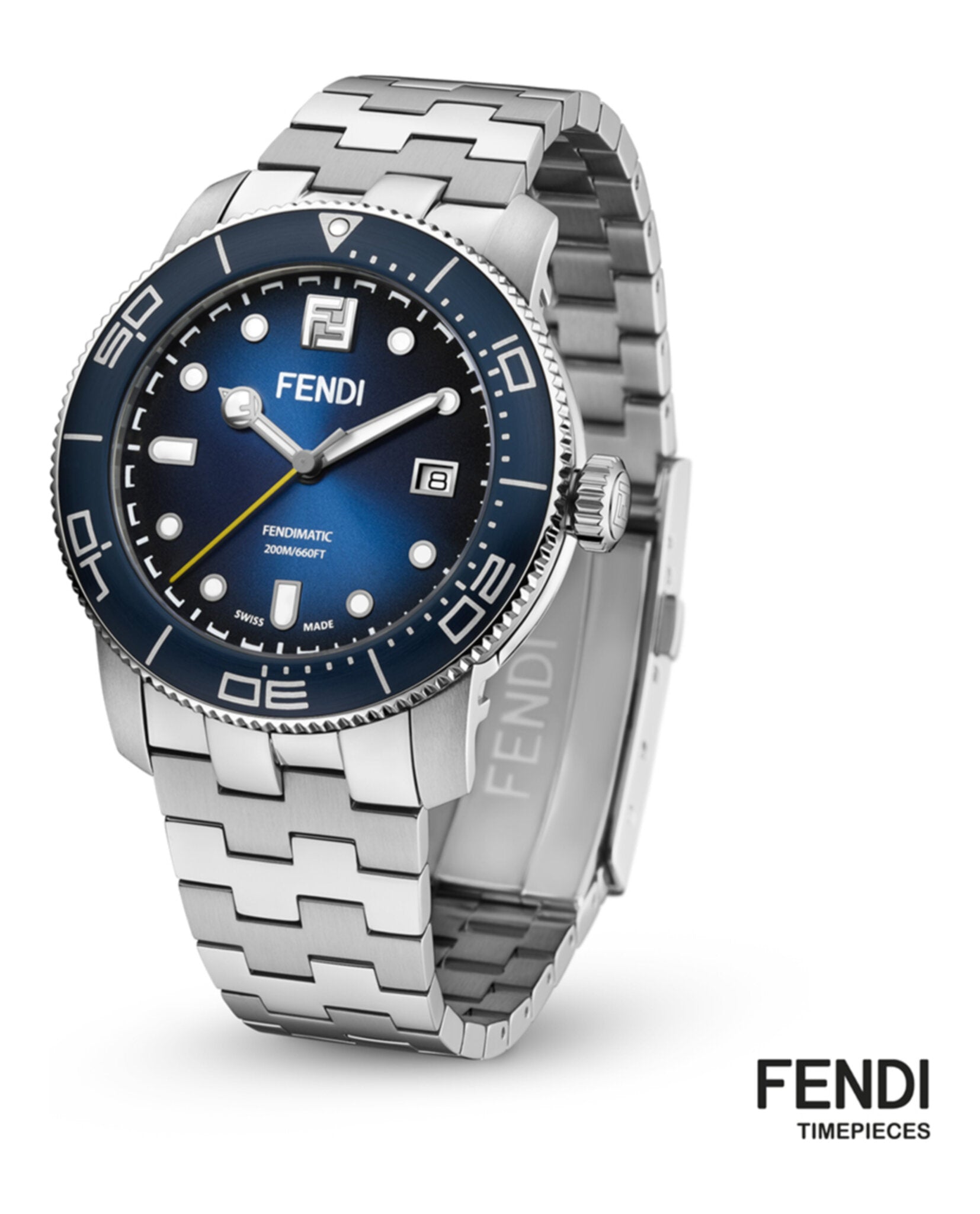 Fendi Aqua Automatic Diver Watch