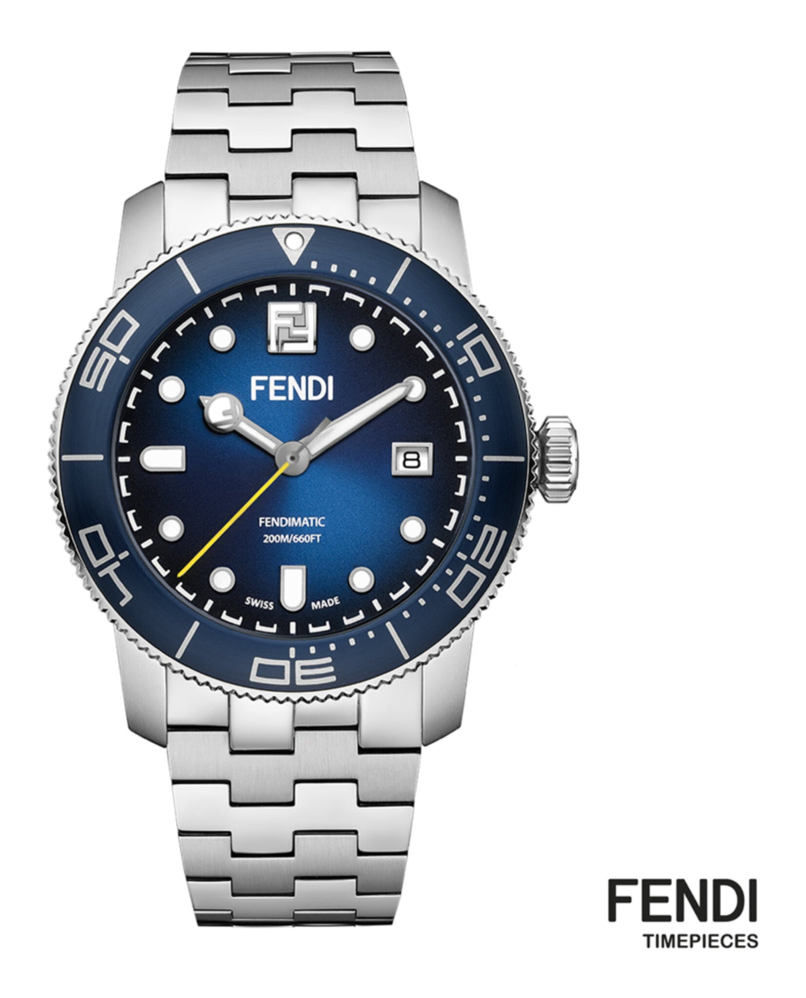 Fendi Aqua Automatic Diver Watch