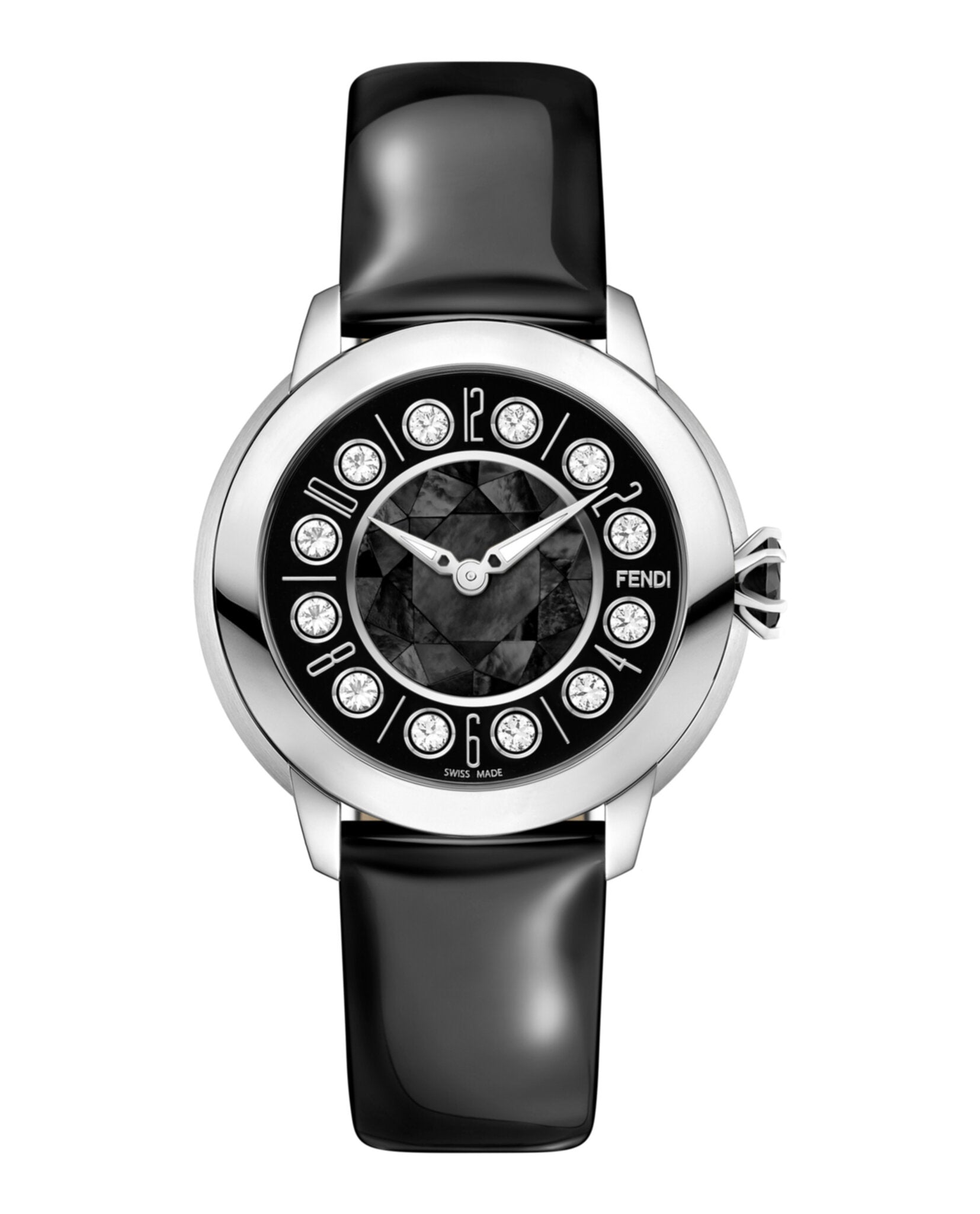 Fendi Ishine Leather Watch