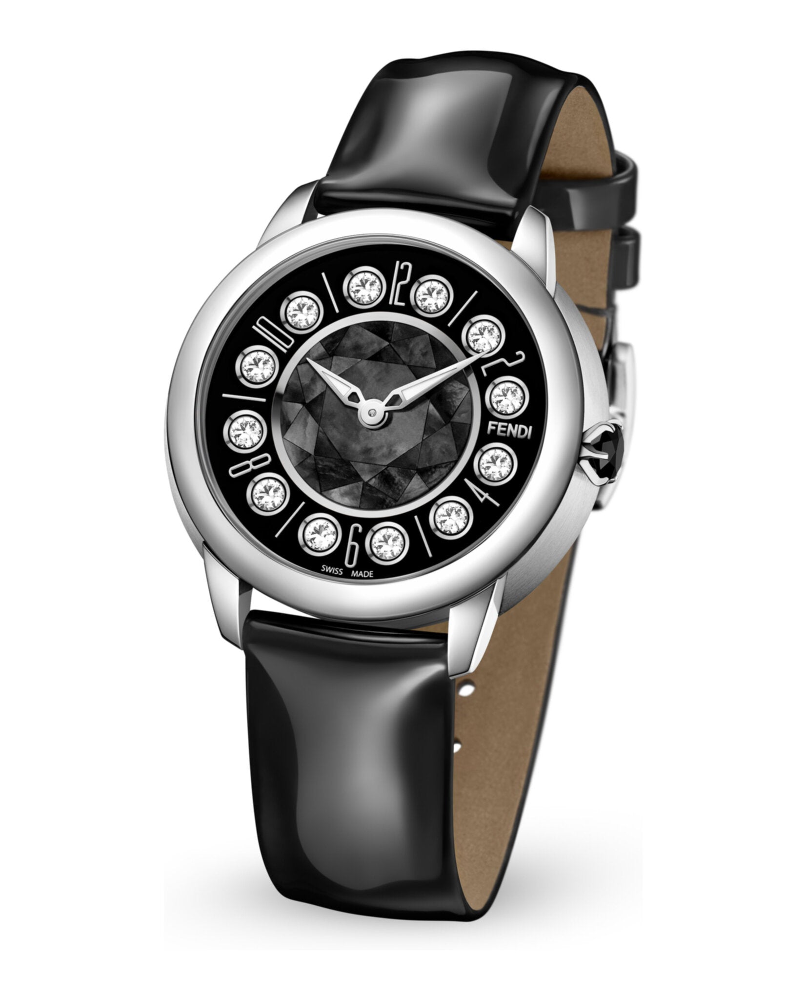 Fendi Ishine Leather Watch