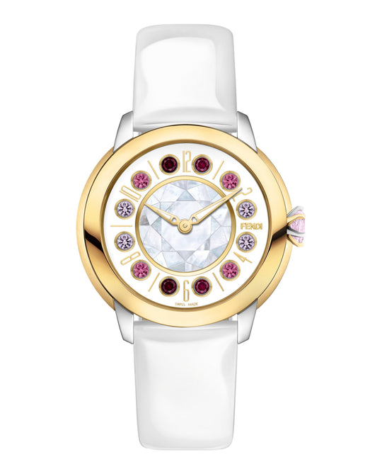Fendi IShine Mother of Pearl Watch
