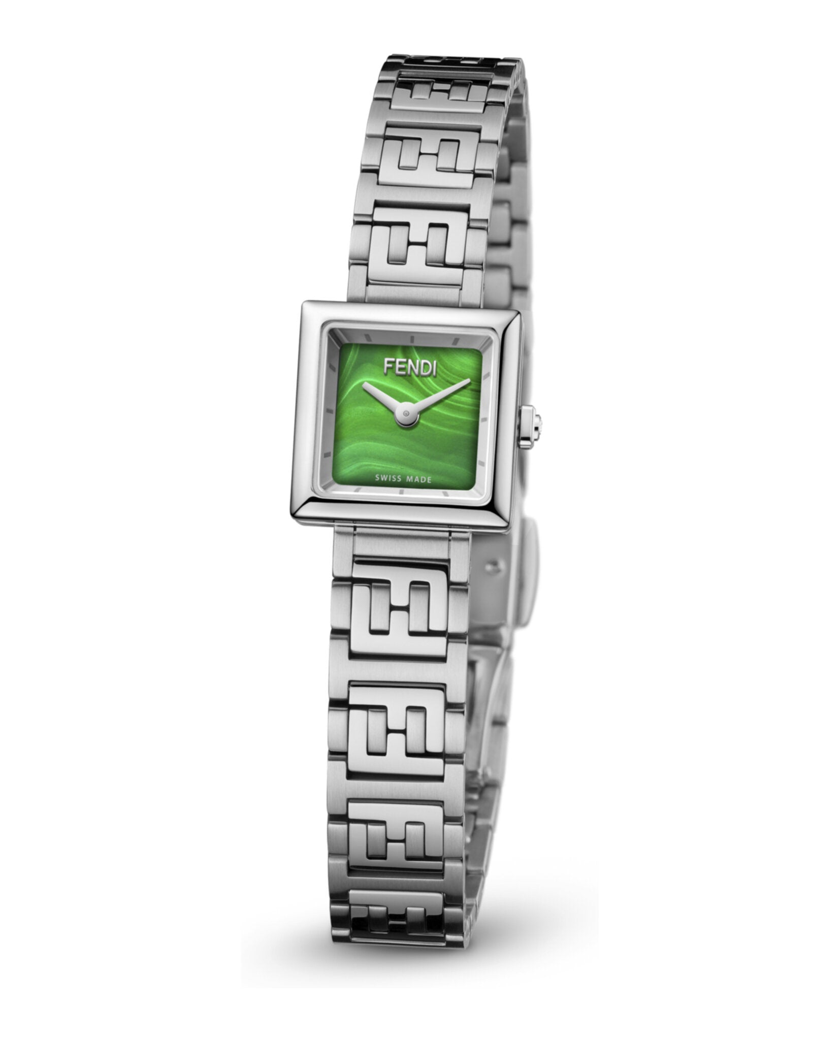 Forever Fendi Square Diamond Watch