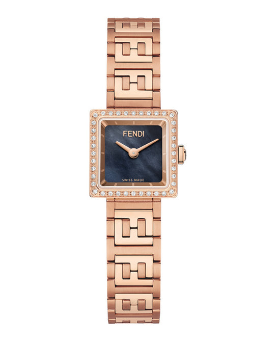 Forever Fendi Square Diamond Watch