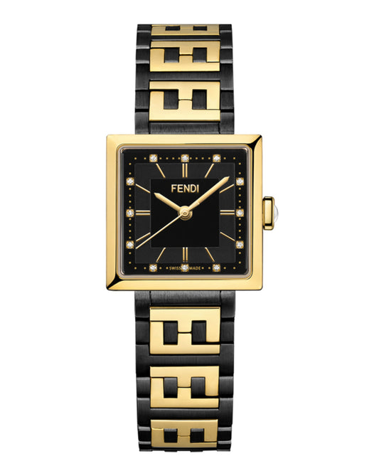 Forever Fendi Square Diamond Watch