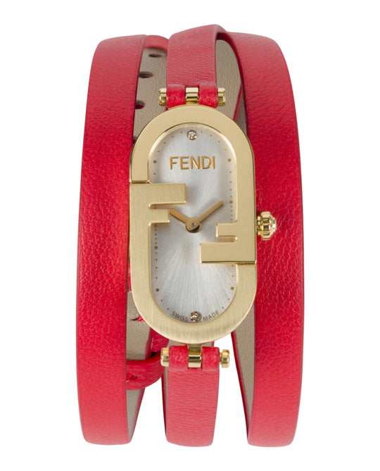 Fendi O'Lock Leather Watch