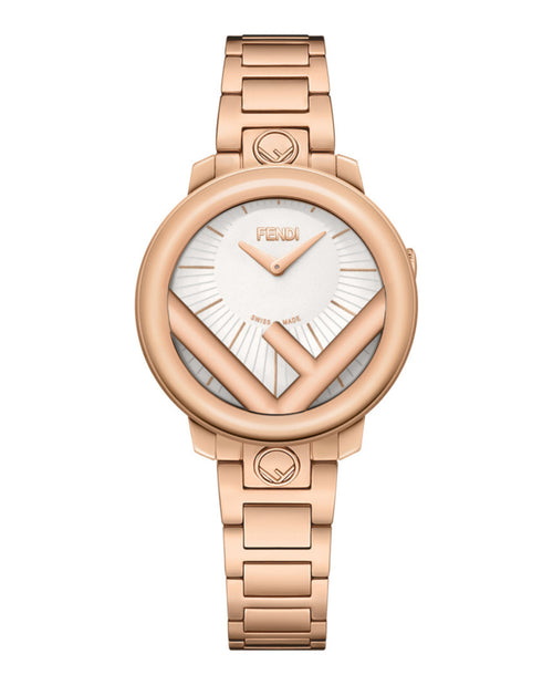 Fendi Women’s Run Away Watch in Rose Gold Fendi Womens Run Away Two Tone 36mm Bracelet Fashion Watch  main image 3
