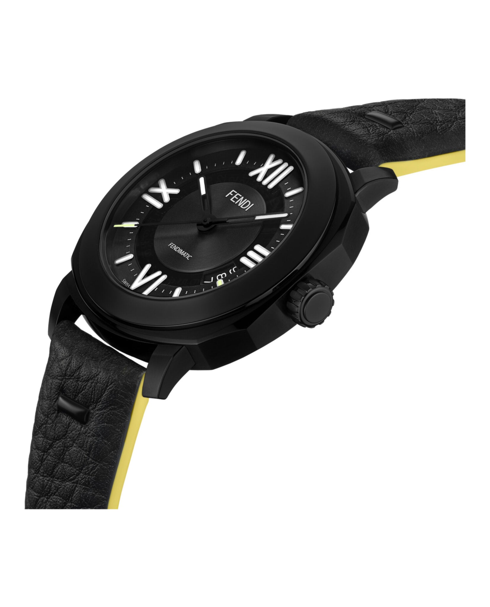 Fendi black watch on sale