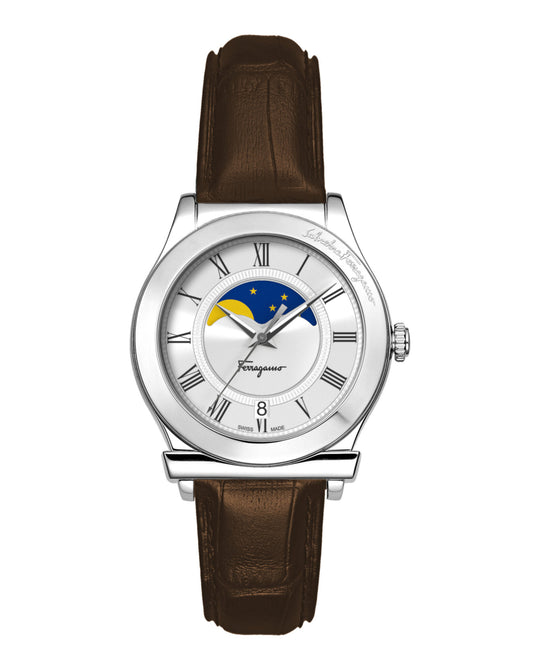 Ferragamo 1898 Moon Strap Watch