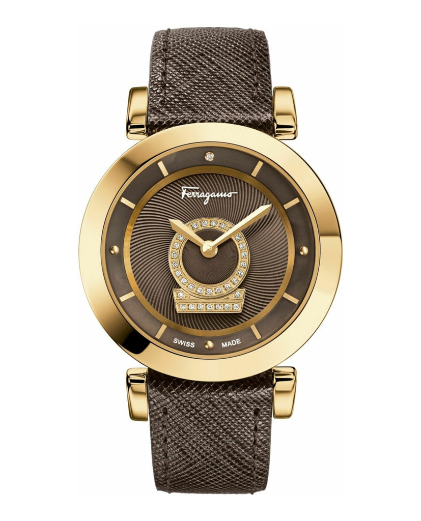☆FERRAGAMO☆ MINUETTO Mesh レディースウォッチ♪ Salvatore Ferragamo Minuetto mesh woman watch 36mm IP Rose