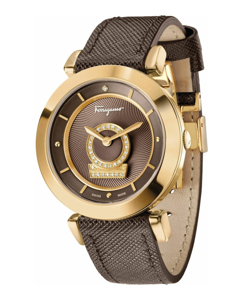 ☆FERRAGAMO☆ MINUETTO Leather レディースウォッチ♪ Ferragamo Womens Minuetto Watches | MadaLuxe Time – Direct