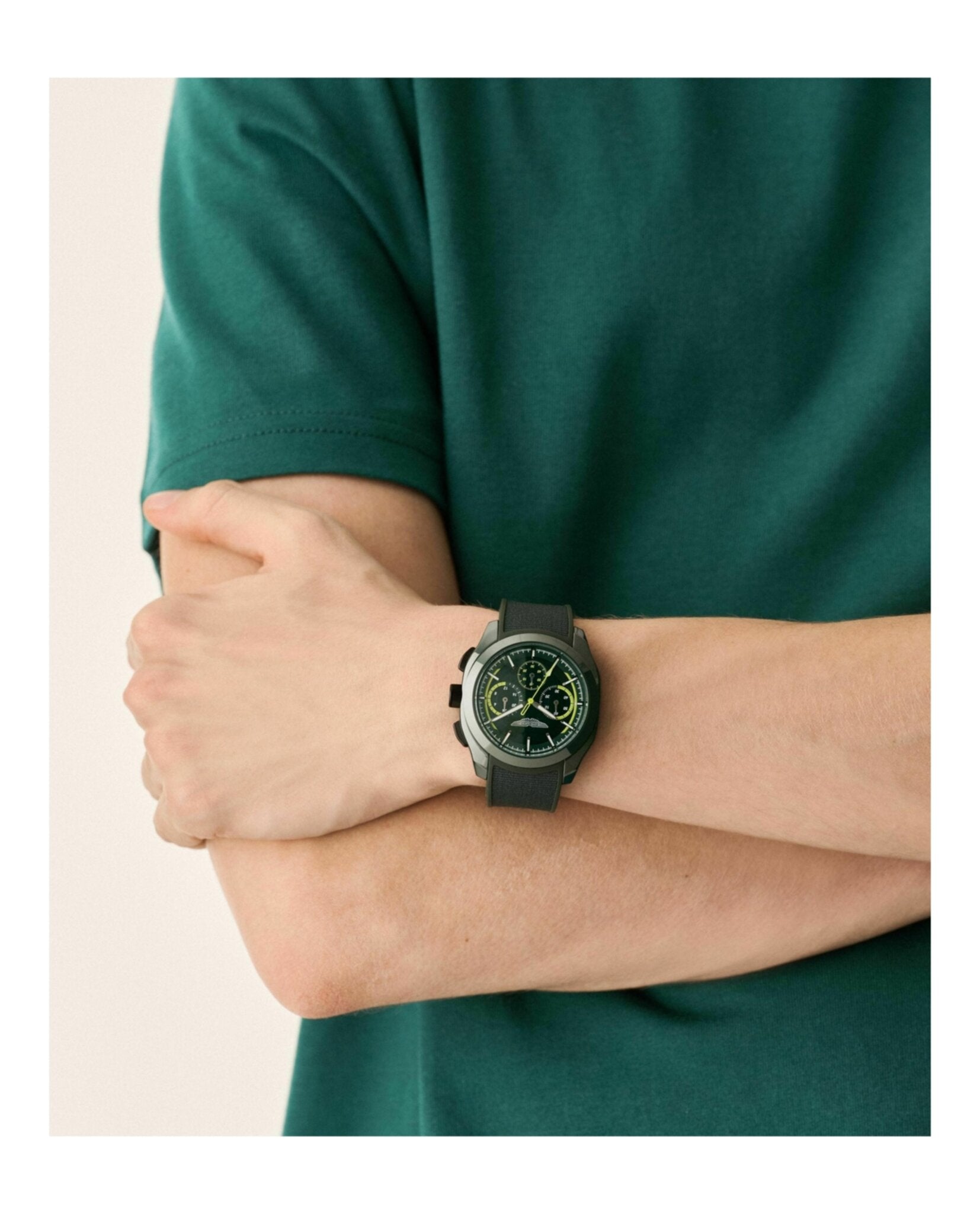 CRT Chrono Silicone Watch