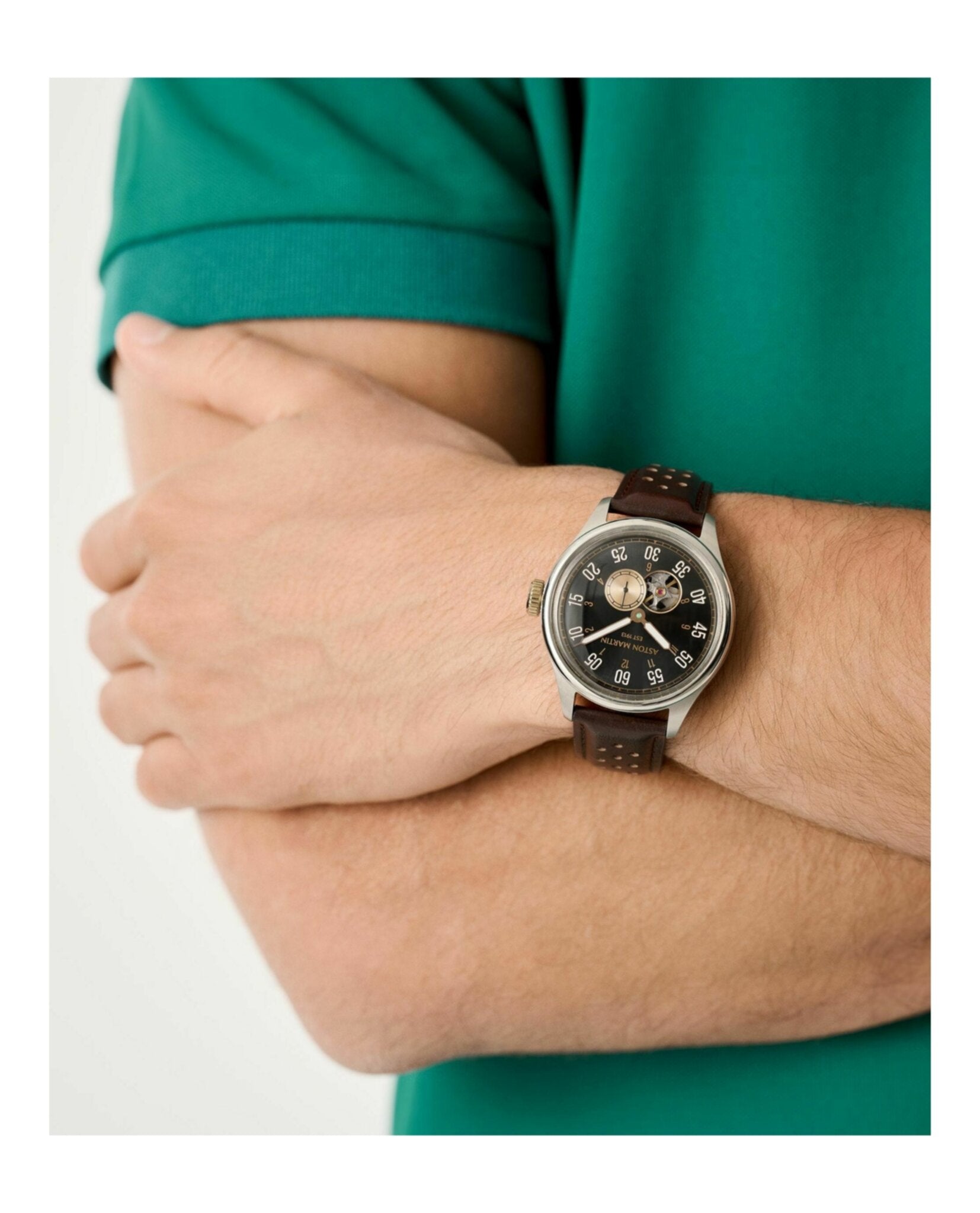 TS1 Automatic Leather Watch