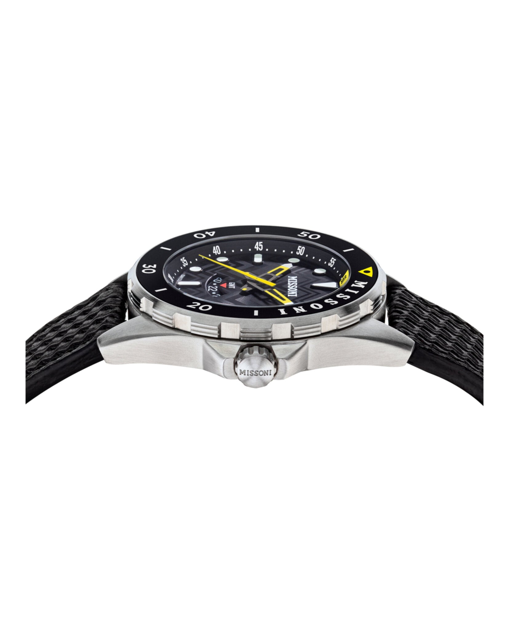 Missoni GMT Leather Watch