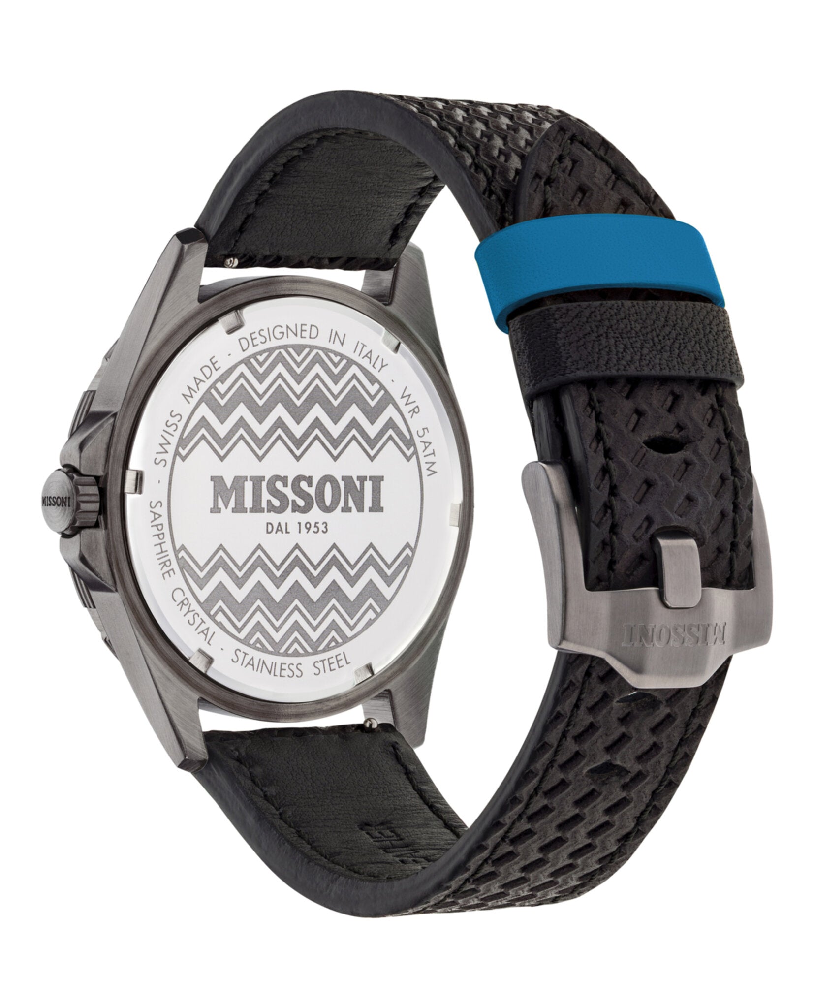 Missoni GMT Leather Watch