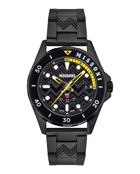 Missoni GMT Bracelet Watch