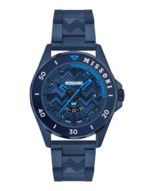 Missoni GMT Bracelet Watch